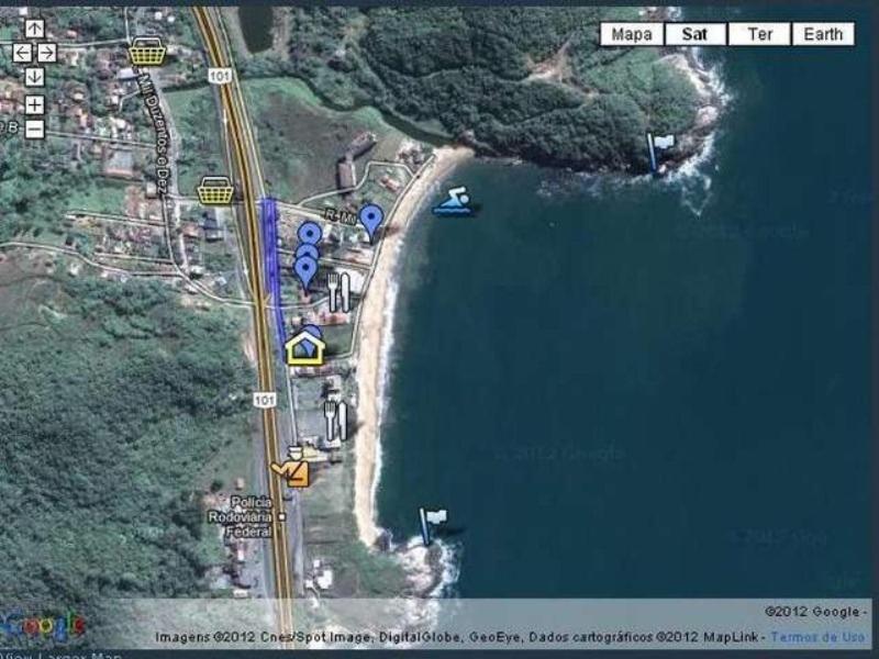 شقة Duplex Com Vista Do Mar! ايتابيما المظهر الخارجي الصورة