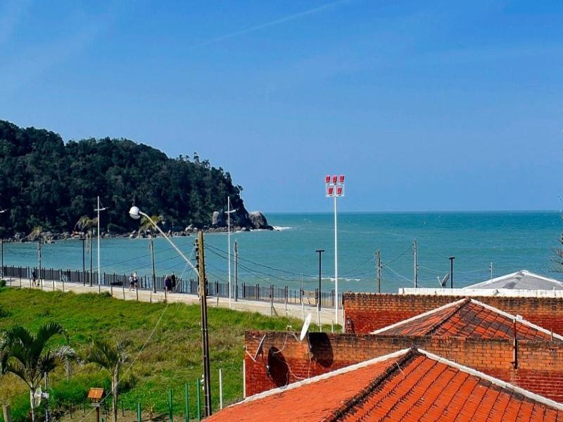 شقة Duplex Com Vista Do Mar! ايتابيما المظهر الخارجي الصورة